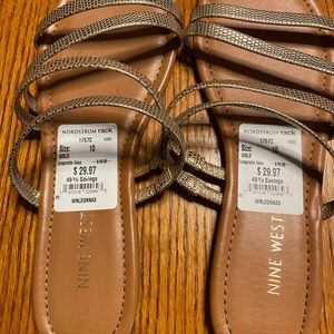 Nine West Strappy Sandals